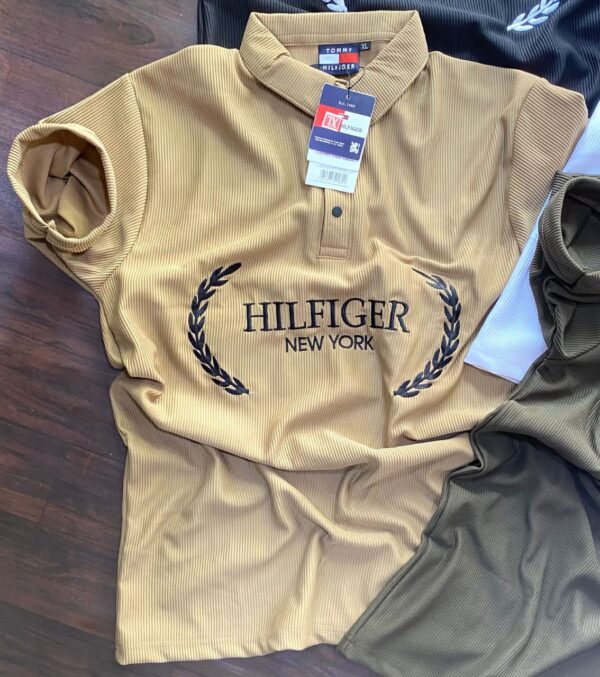 Top Quality Tommy Hilfiger T-Shirt – Imported Cotton Cauterize Fabric - Image 5