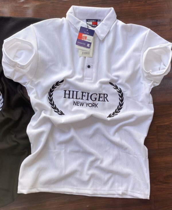 Top Quality Tommy Hilfiger T-Shirt – Imported Cotton Cauterize Fabric