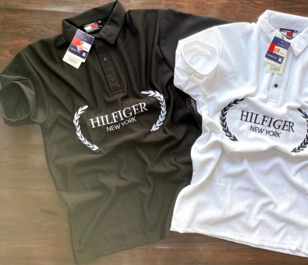 Top Quality Tommy Hilfiger T-Shirt – Imported Cotton Cauterize Fabric - Image 4