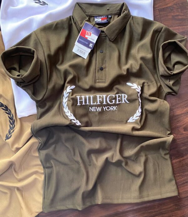 Top Quality Tommy Hilfiger T-Shirt – Imported Cotton Cauterize Fabric - Image 3