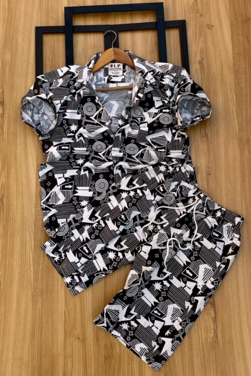 LP Summer Special Cord Set – Shirt + Nikker Combo (For Men)