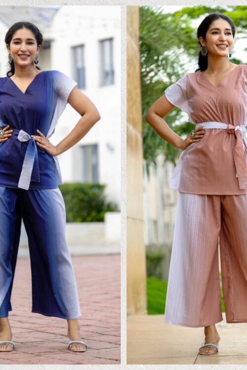 Western Cord Set – Premium Sugar Cane Fabric (Top + Pant)